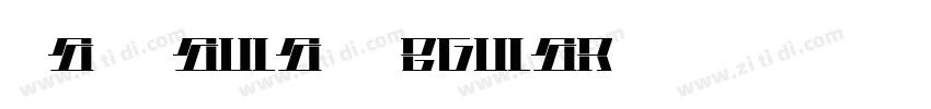 La Haula Regular字体转换
